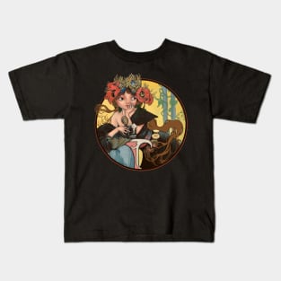 Beer and Mucha - Apparel Kids T-Shirt